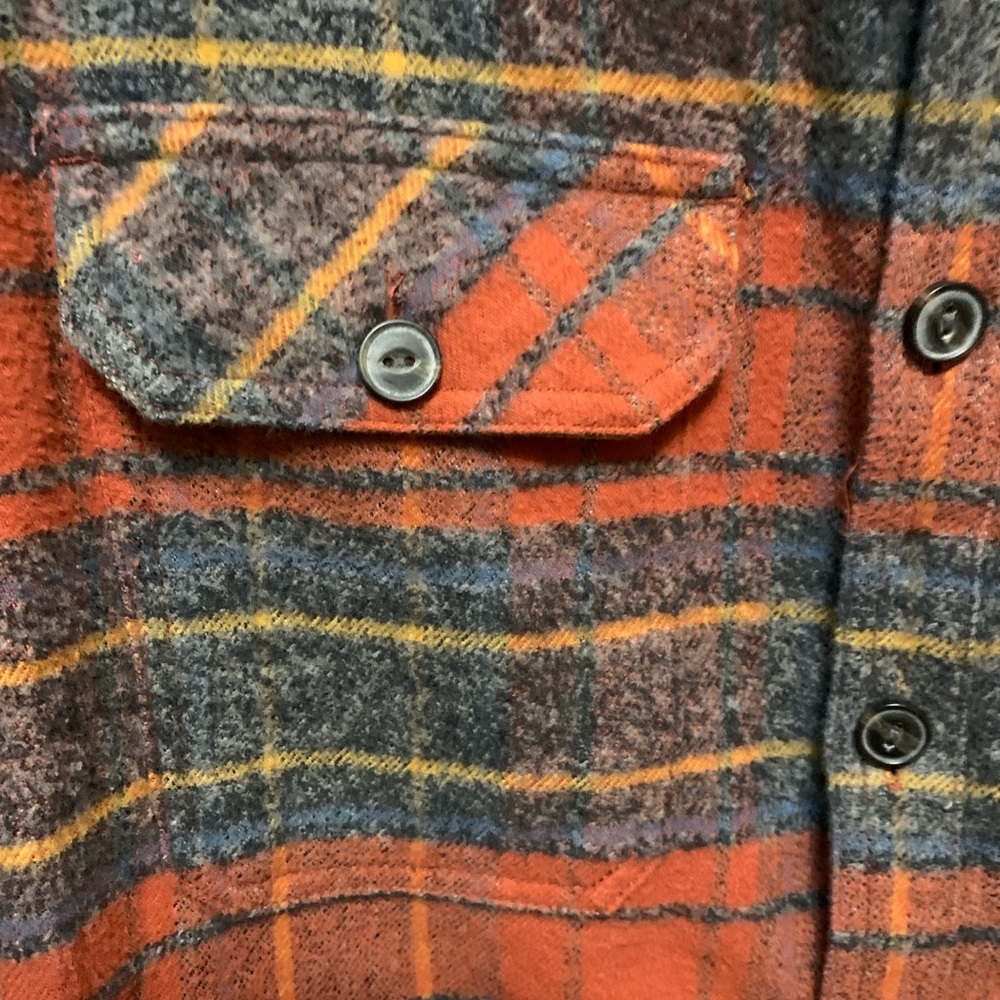 WIND RIVER Cotton Plaid Button-Up Shacket/Shirt - Picture 4 of 9